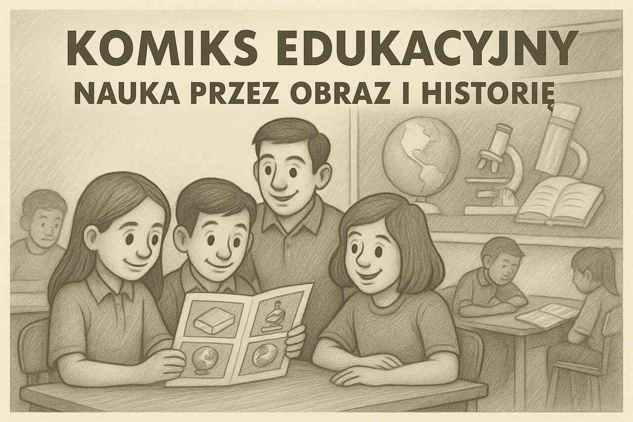Komiks edukacyjny – nauka przez obraz i historię