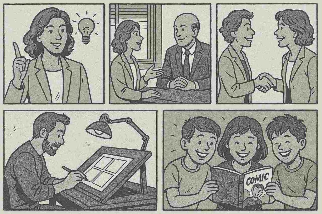 komiks na zlecenie - oferta dla instytucji