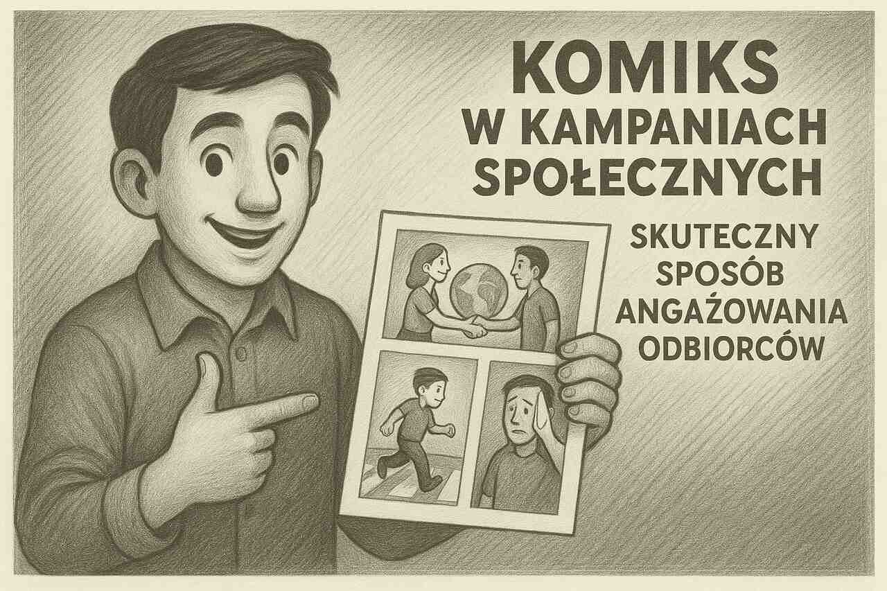 Komiks w kampaniach społecznych – skuteczna komunikacja obrazem