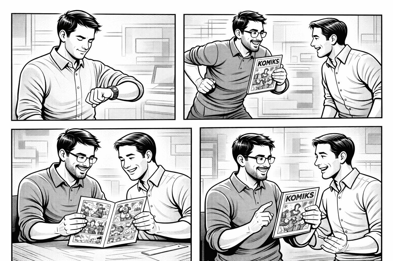 Jak długo trwa realizacja komiksu na zamówienie?